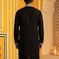 Men's Silk Blend Embroidered Kurta