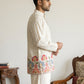 Men's Floral Printed Kurta