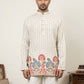 Men's Floral Printed Kurta