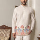 Men's Floral Printed Kurta