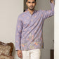 Men's Floral Printed & Thread Work Kurtas