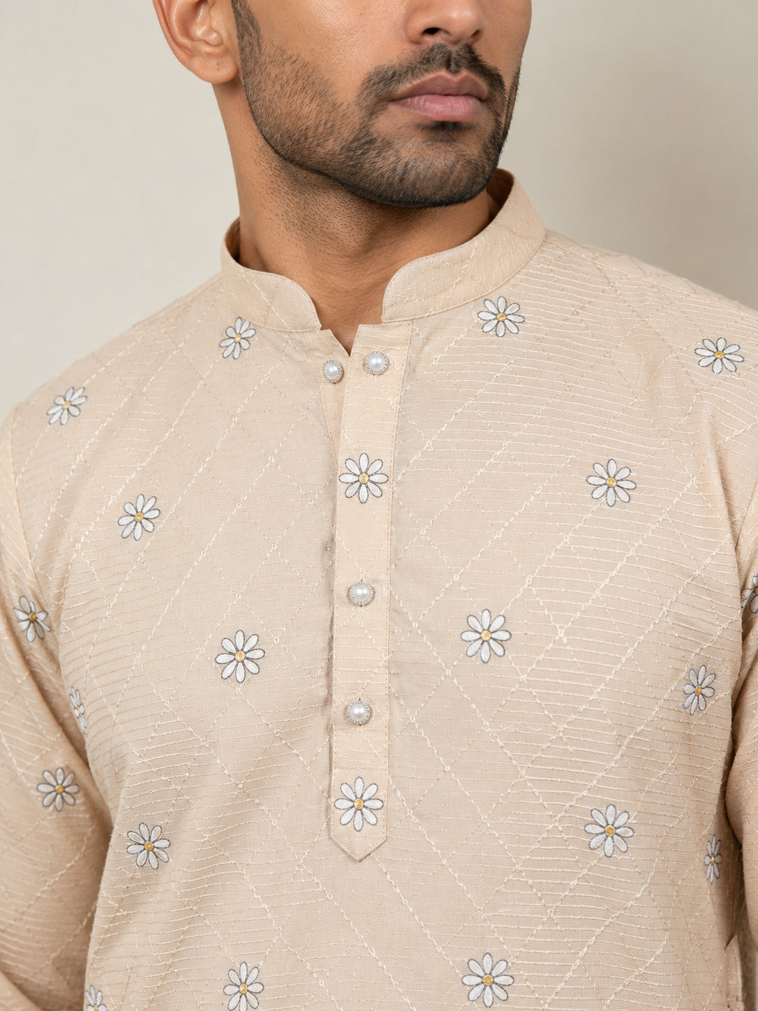 Premium Cotton Blend Printed Ethnic Kurtas