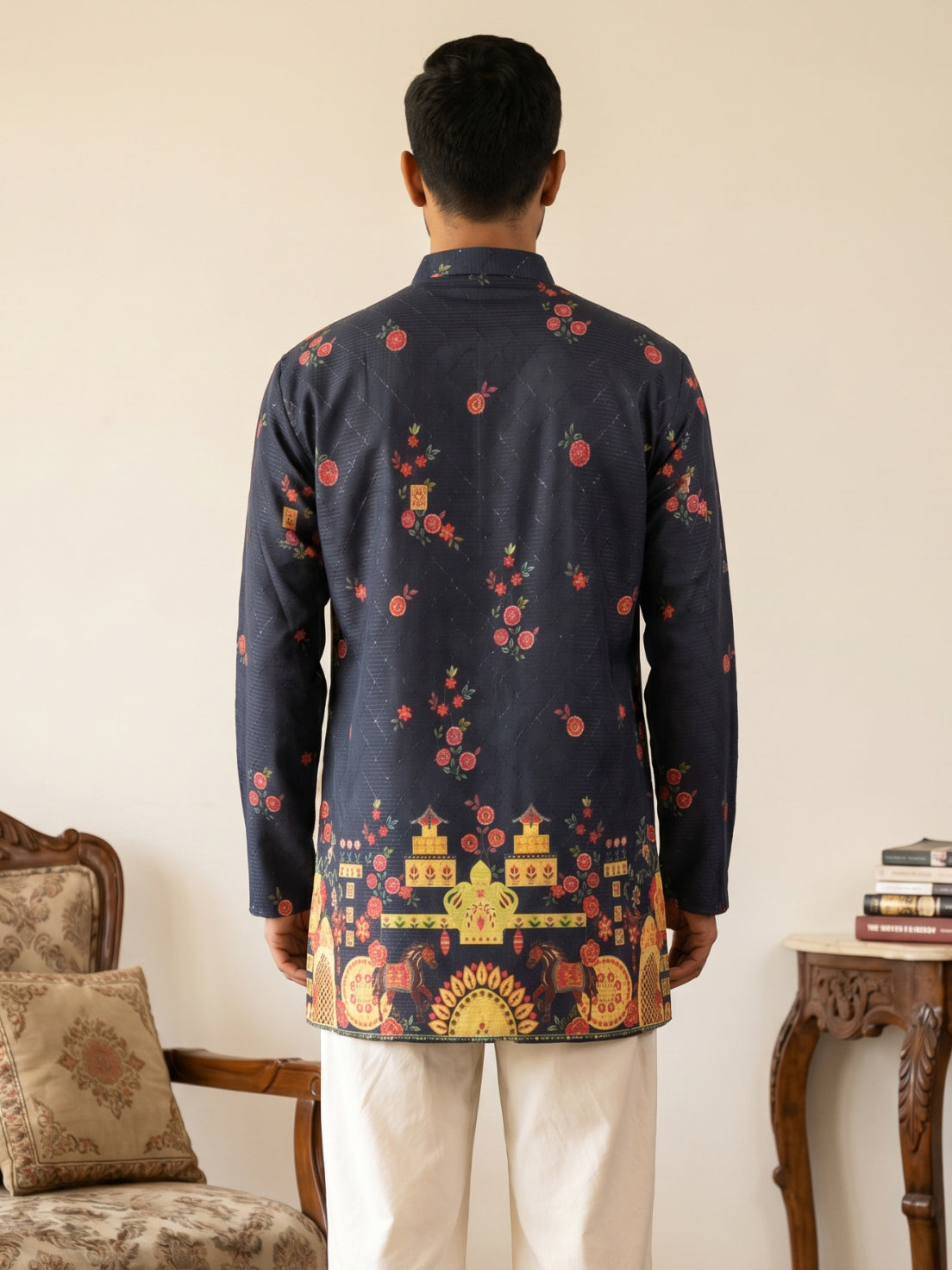 Premium Cotton Blend Printed Ethnic Kurtas