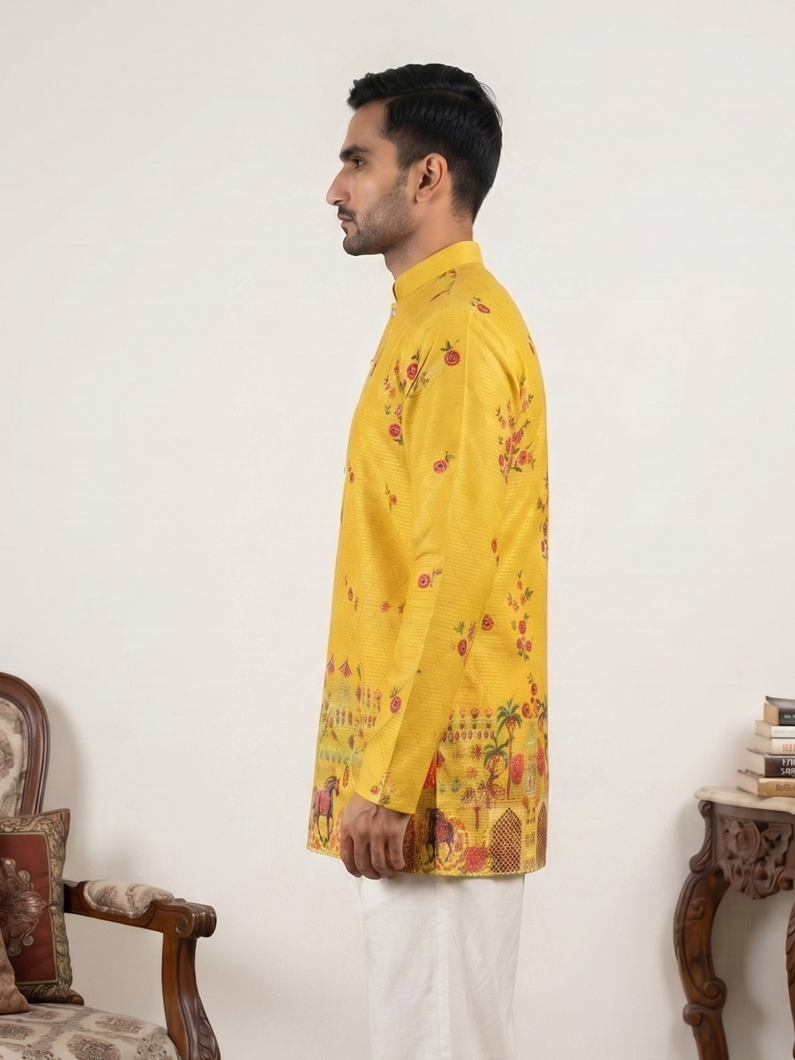 Premium Cotton Blend Printed Ethnic Kurtas