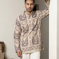 Cotton Blend Ethnic Printed Kurtas