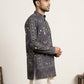 Cotton Blend Ethnic Printed Kurtas