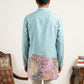 Cotton Floral Printed Kurta for Men