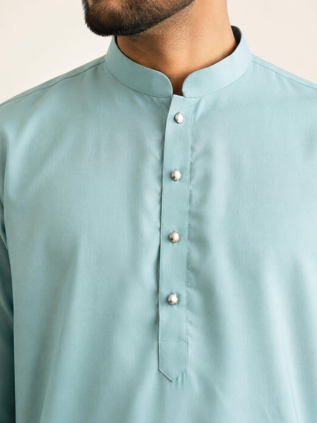 Cotton Floral Printed Kurta for Men