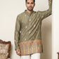 Men's Cotton Blend Printed Kurta