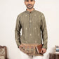Men's Cotton Blend Printed Kurta