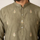 Men's Cotton Blend Printed Kurta
