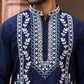 Ethnic Embroidered Japanese Fabric Kurta