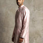 Men Designer Silk Blend Embroidered Kurta ( 65KO 5603Pink ) [FF] [G-4]