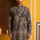 Traditional Cotton Blend Printed Kurta ( 65KO 5606Grey )