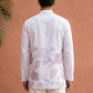 Cotton Blend Floral Printed Kurta ( 65KO 5607Purple )