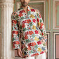 Silk Blend Designer Embroidered Kurta ( 65KO 5609White )