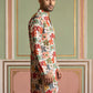 Silk Blend Designer Embroidered Kurta ( 65KO 5609White )