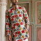 Silk Blend Designer Embroidered Kurta ( 65KO 5609White )