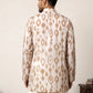 Men Cotton Blend Ikat Printed Kurta ( 65KO 5610Beige )