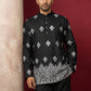 Cotton Blend Ethnic Printed Kurta ( 65KO 5614Black )