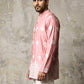 Cotton Blend Ethnic Printed Kurta ( 65KO 5614Pink )