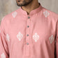 Cotton Blend Ethnic Printed Kurta ( 65KO 5614Pink )