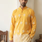 Cotton Blend Ethnic Printed Kurta ( 65KO 5614Yellow )