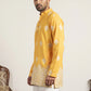 Cotton Blend Ethnic Printed Kurta ( 65KO 5614Yellow )