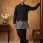 Printed Cotton Blend Kurta for Men ( 65KO 5622Black )