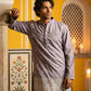 Floral Embroidered Kurta for Men ( 65KO 5629Purple )