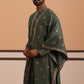 Silk Blend Embroidered Kurta ( 65KO D 5355 D 5355Olive ) [FF] [E-5]