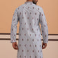 Paisley Print Kurta with Contrast Dupatta (65KO D 5374 Blue ) [FF] [1-3]