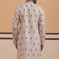Paisley Print Kurta with Contrast Dupatta ( 65KO D 5374 D 5374Cream ) [FF] [1-3]