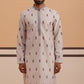 Paisley Print Kurta with Contrast Dupatta ( 65KO D 5374 D 5374Cream ) [FF] [1-3]