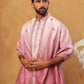 Embroidered Silk Blend Kurta with Dupatta (65KO D 5439 Pink ) [FF] [Q-7]