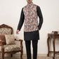 Men Embroidered Ethnic Nehru Jacket with Kurta & Pyjama Set ( 65KPWC 5586B 4164Black )
