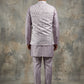 Men Woven Nehru Jacket With Kurta Set ( 65KPWC 5586L 4180Lavender )