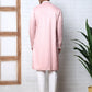 Men’s Silk Blend Ethnic Embroidered Kurta Pyjama (65KP P 5329 Pink ) [FF] [B-1-2]