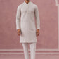 Viscose Rayon Traditional Embroidered Kurta Pyjama (65KP P 5330 Grey ) [FF] [1-1-9]