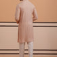 Viscose Rayon Traditional Embroidered Kurta Pyjama ( 65KP P 5330 P 5330Peach ) [FF] [1-1-9]