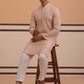 Viscose Rayon Traditional Embroidered Kurta Pyjama ( 65KP P 5330 P 5330Peach ) [FF] [1-1-9]