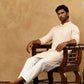 Viscose Rayon Traditional Embroidered Kurta Pyjama ( 65KP 5330Peach )