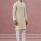 Viscose Rayon Traditional Embroidered Kurta Pyjama ( 65KP P 5330 P 5330Pista ) [FF] [1-1-9]