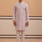 Viscose Rayon Traditional Embroidered Kurta Pyjama (65KP P 5330 Purple ) [FF] [1-1-9]