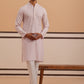 Viscose Rayon Traditional Embroidered Kurta Pyjama (65KP P 5330 Purple ) [FF] [1-1-9]