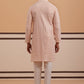 Men’s Rayon Sequin Embroidered Kurta Pyjama ( 65KP P 5332 P 5332Peach ) [FF] [E-8-7]