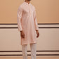 Men’s Rayon Sequin Embroidered Kurta Pyjama ( 65KP P 5332 P 5332Peach ) [FF] [E-8-7]