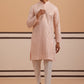 Men’s Rayon Sequin Embroidered Kurta Pyjama ( 65KP P 5332 P 5332Peach ) [FF] [E-8-7]