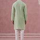 Rayon Embroidered Kurta Pyjama for Men ( 65KP P 5333 P 5333Pista ) [FF] [Q-18]