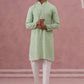 Rayon Embroidered Kurta Pyjama for Men ( 65KP P 5333 P 5333Pista ) [FF] [Q-18]